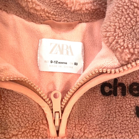 ZARA Teddybear Sweatsuit Set Size 9-12 months - Picture 4 of 10